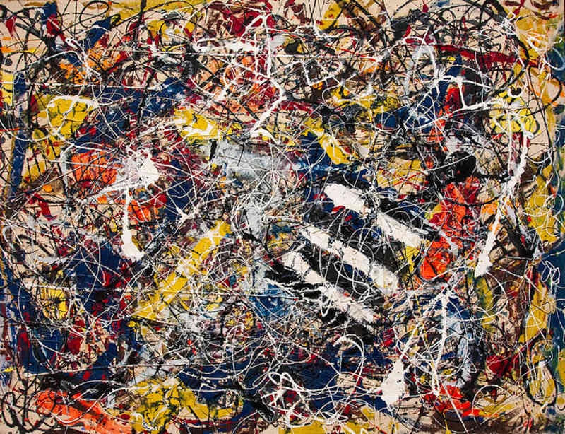 "N°17A" của Jackson Pollock  