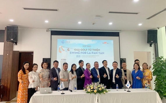 Giải Golf gây quỹ từ thiện xây dựng điểm trường tại xã La Pán Tẩn