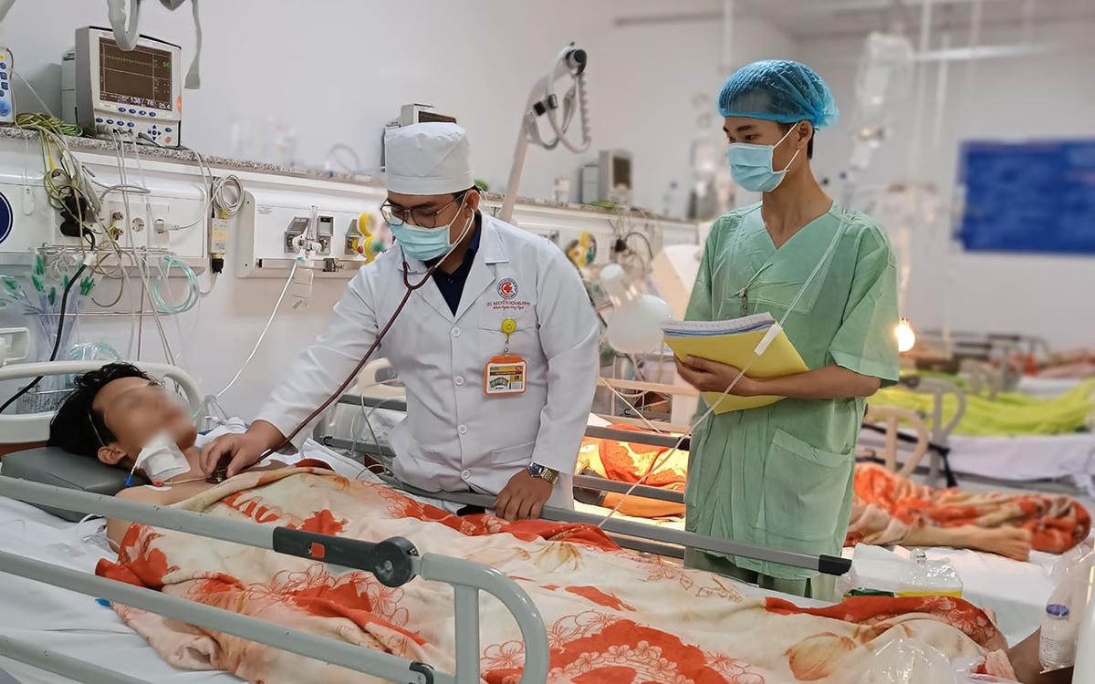Bệnh nhân đã tỉnh táo và được các bác sĩ tiếp tục theo dõi, điều trị.
