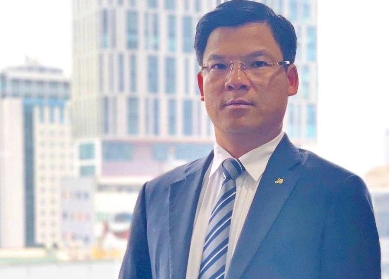 Ông Lê Văn Nam được bổ nhiệm làm Tổng Giám đốc Xây dựng Hòa Bình. Ảnh: HBC