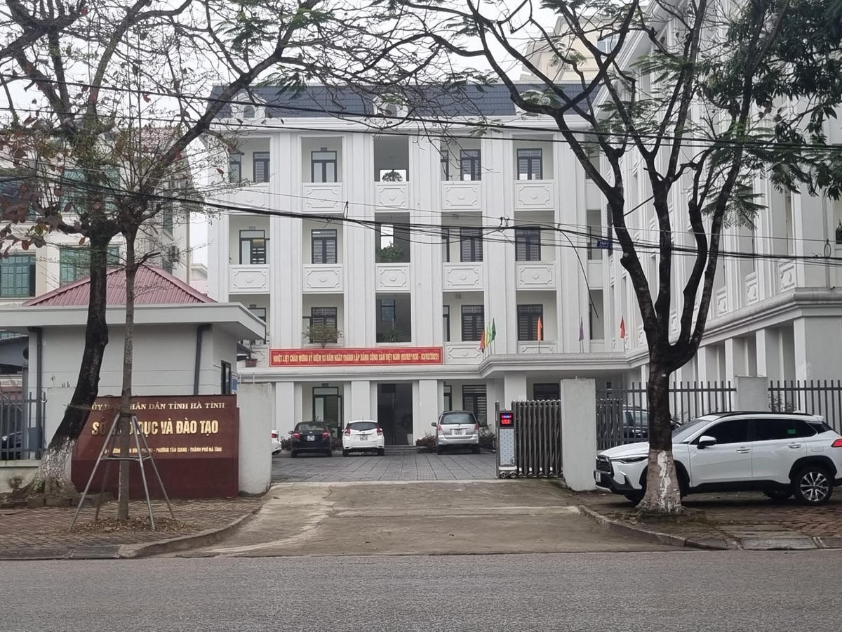 Sở GD&ĐT Hà Tĩnh.