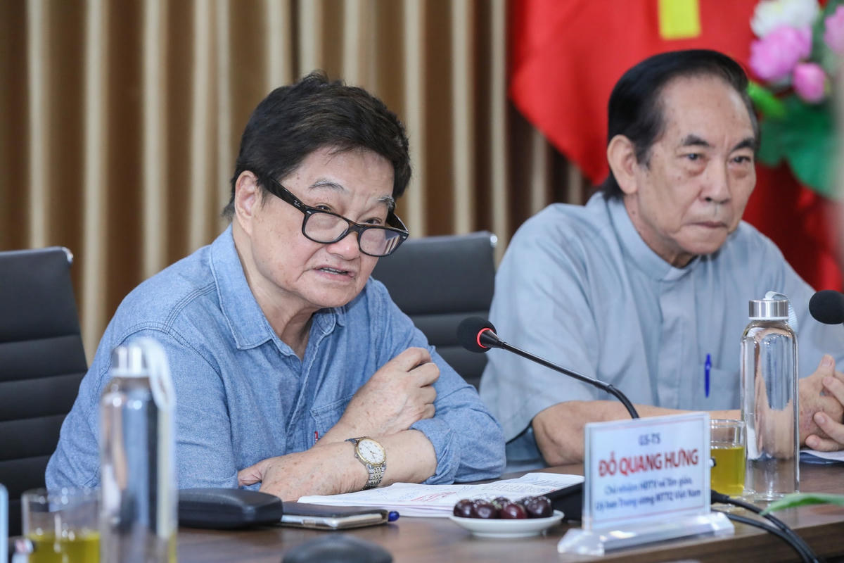 GS.TS Đỗ Quang Hưng. Ảnh: Quang Vinh.