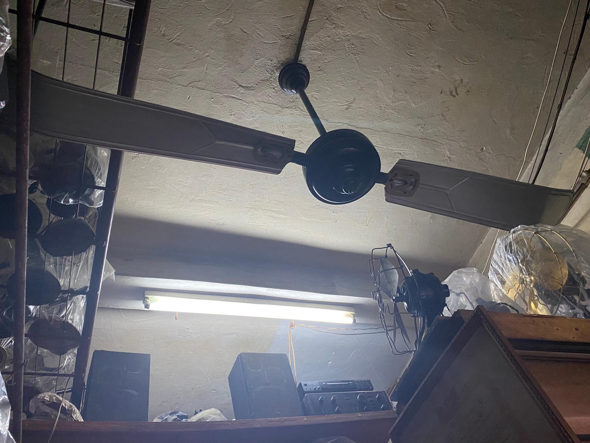 Chiếc quạt trần có giá trị lên tới 120 triệu.