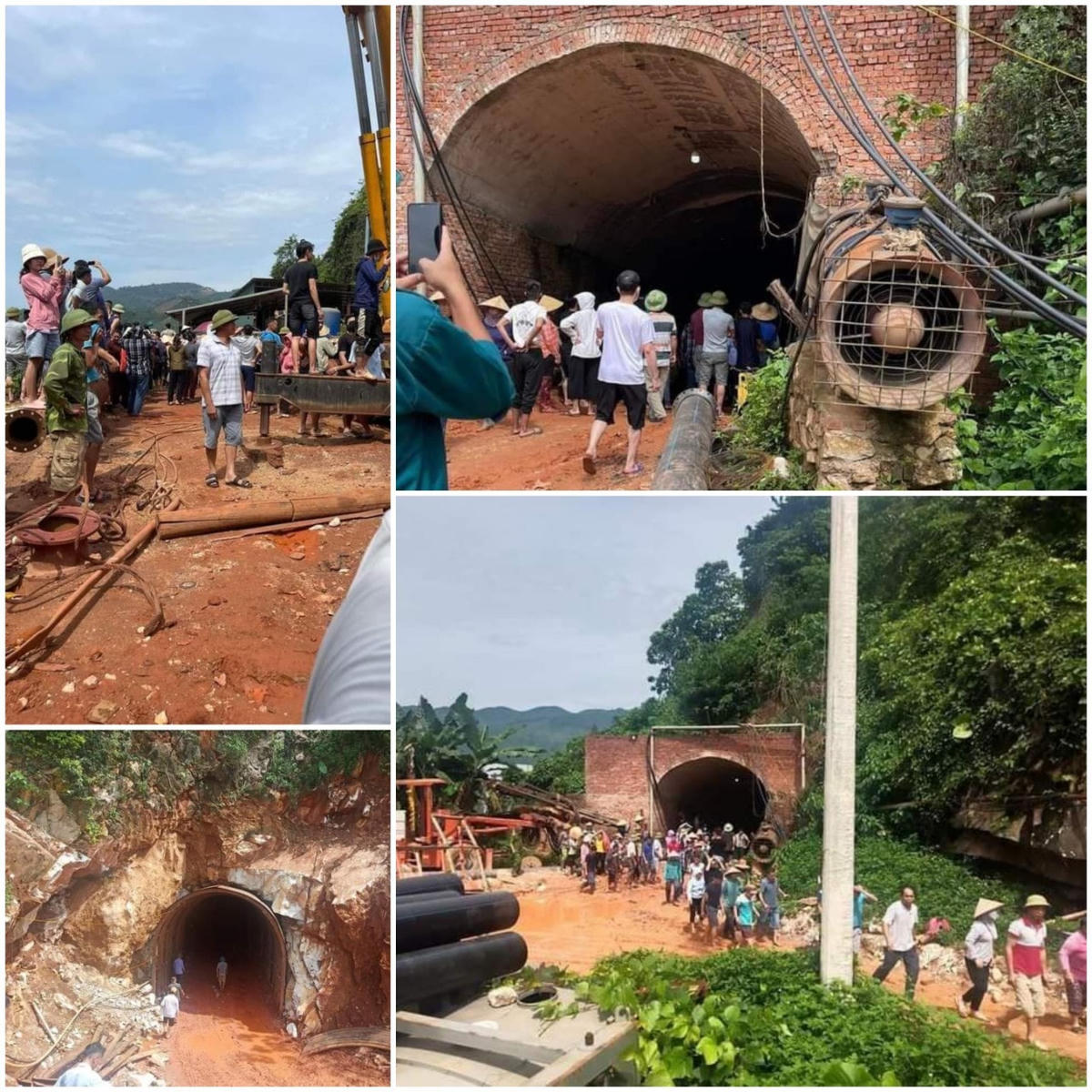 Theo người dân, nguyên nhân là do một Cty khai thác quặng gần đó gây nên.