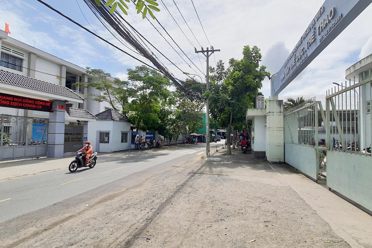 Khu vực xảy ra vụ việc (Ảnh: Hoàng Thuận).