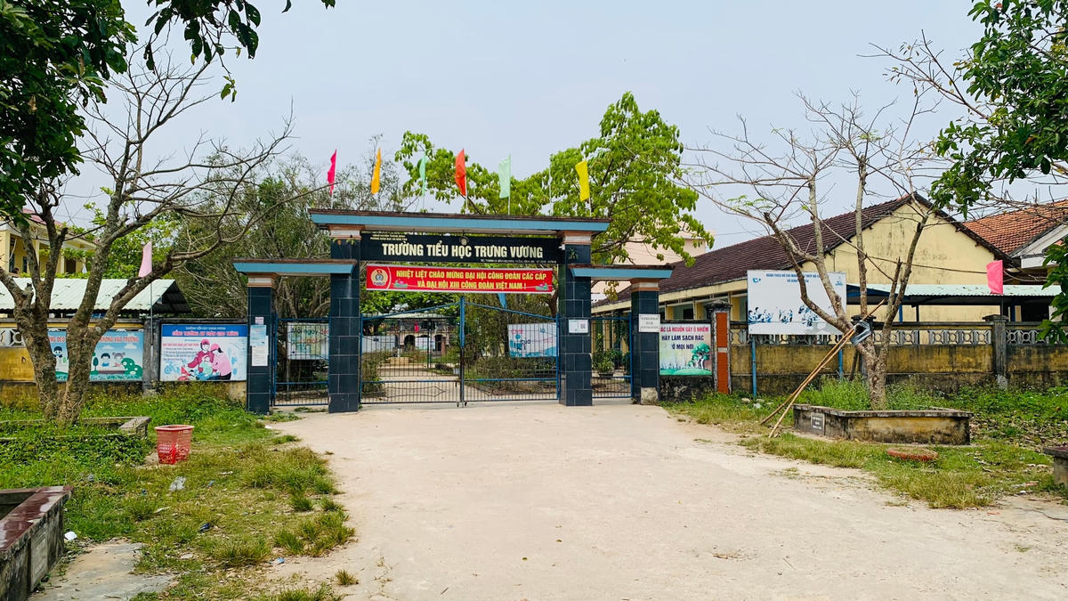 Ngôi trường nơi xảy ra sự việc