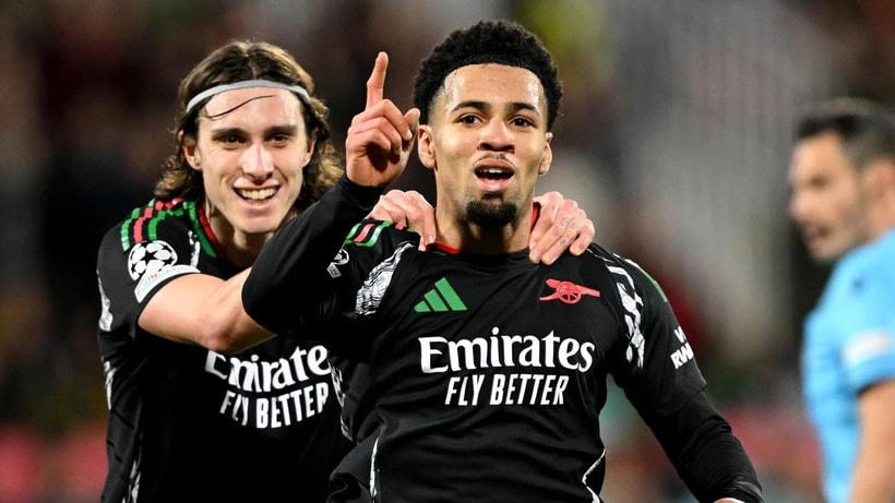 Arsenal thẳng tiến vào vòng 1/8 Champions League mùa này. (Nguồn: Sky Sports)