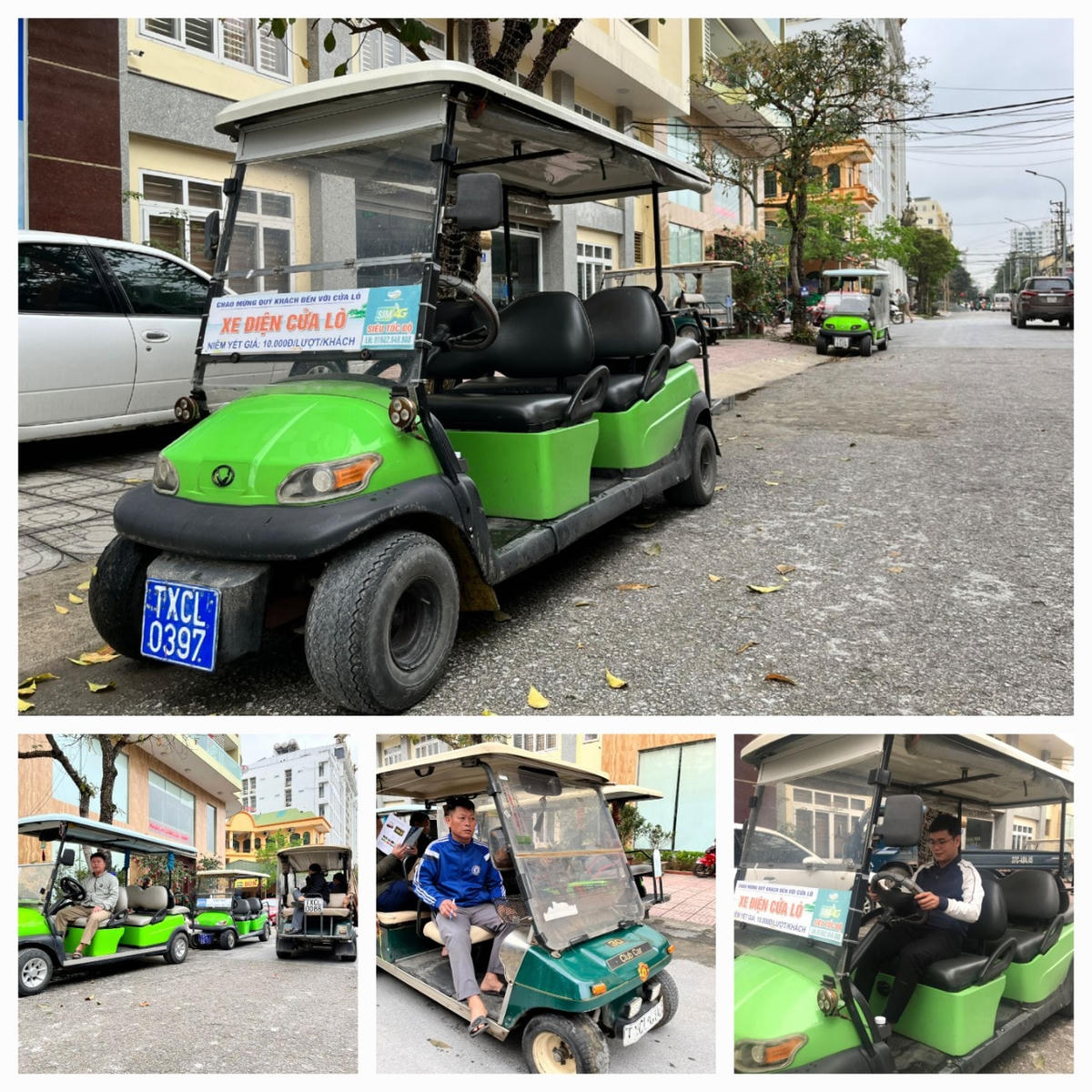Chủ phương tiện xe điện du lịch tại thị xã Cửa Lò đồng ý với quy định đăng ký, đăng kiểm nhưng cần có lộ trình, bởi mùa du lịch đang cận kề.