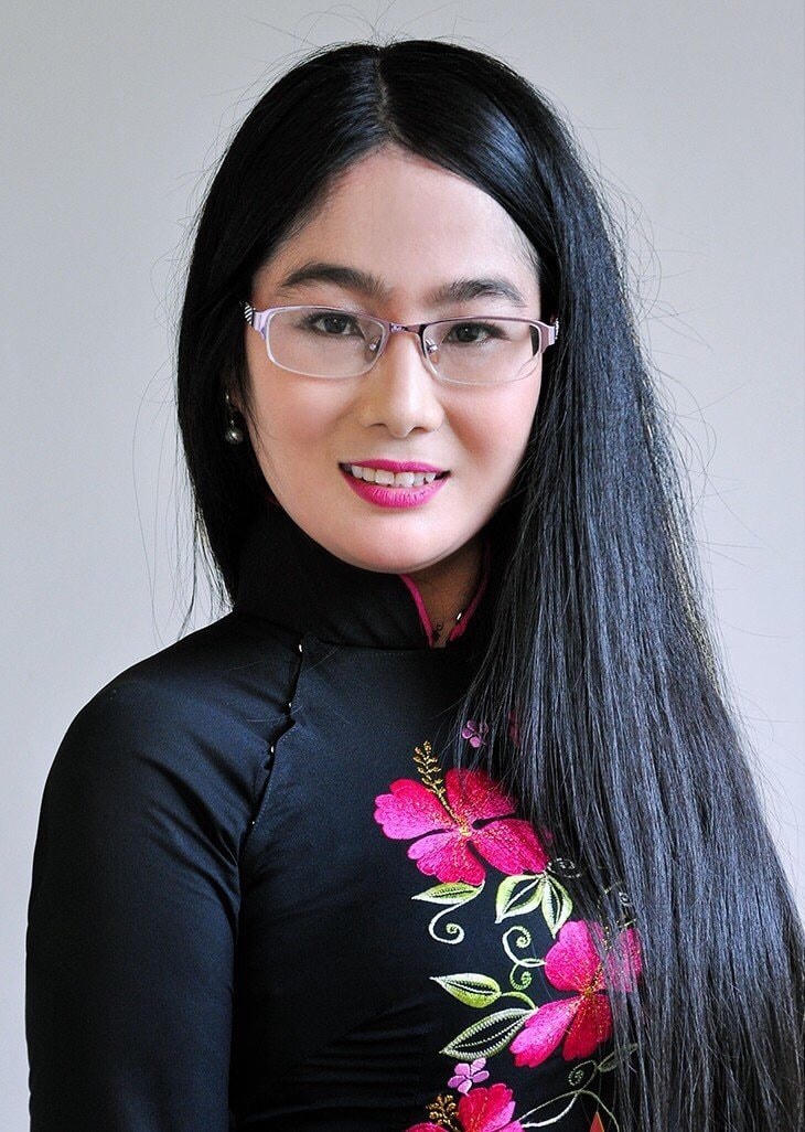 Nhà thơ Vũ Thiên Kiều.  