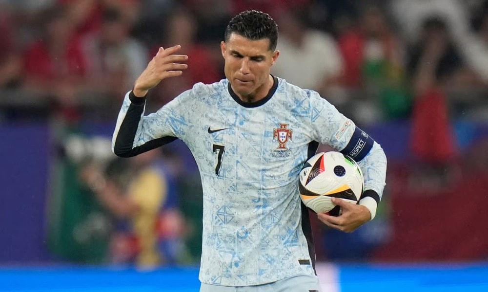 Ronaldo và Bồ Đào Nha gây thất vọng trong ngày vòng bảng EURO 2024 kết thúc. (Nguồn: AP)