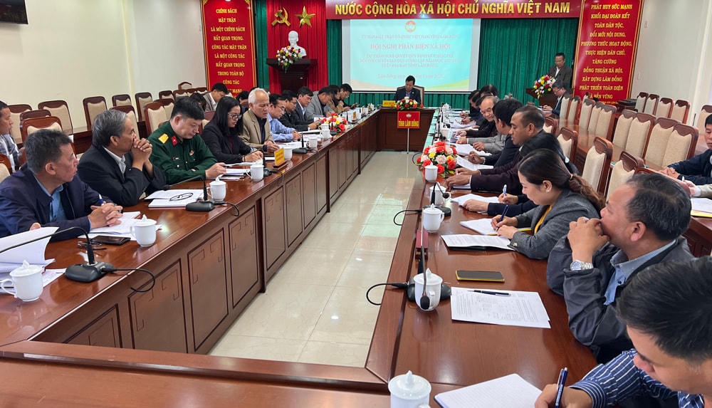 Quang cảnh hội nghị.