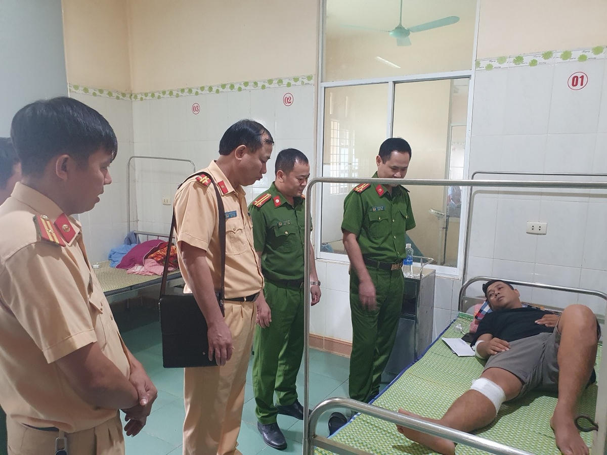 Hiện, sức khỏe của ông Hồ Văn Huỳnh đã ổn định. Ảnh: CA.