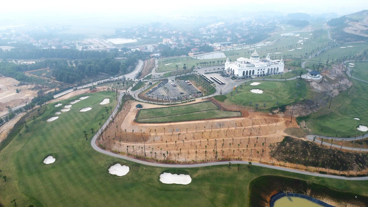 Dự án sân Golf Việt Yên của Công ty Cổ phần Đầu tư Golf Trường An tại tỉnh Bắc Giang.