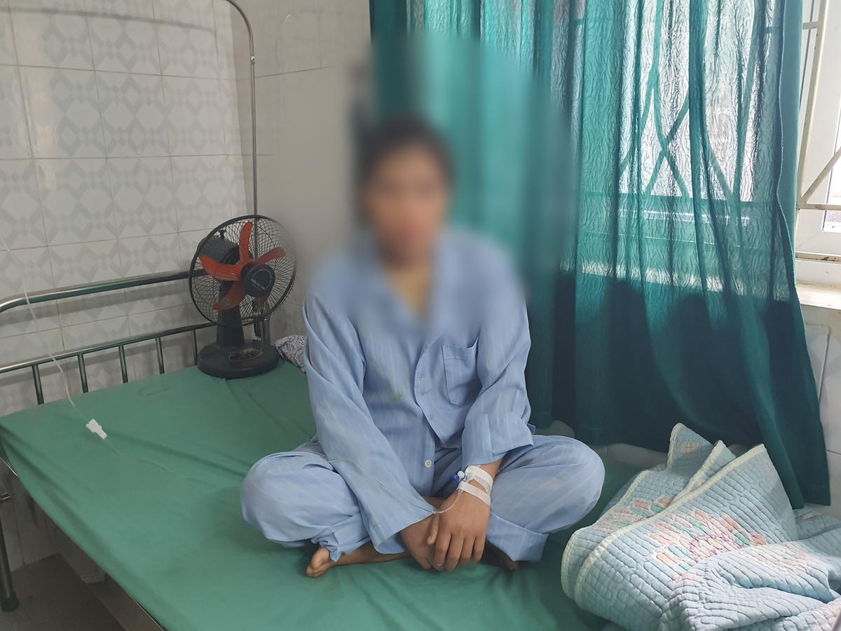 Sức khoẻ chị Bùi Thị Xim đã dần được ổn định.