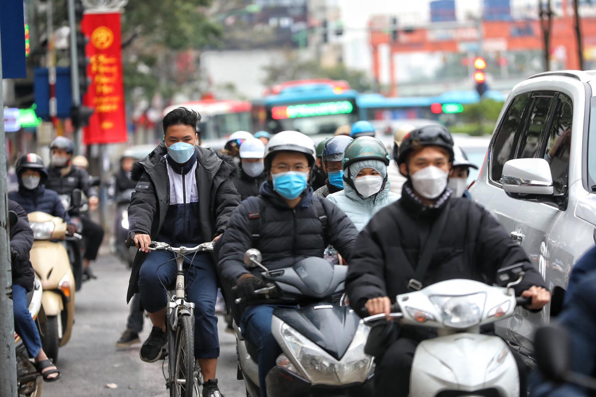 Giao thông Thủ đô thông thoáng trong ngày đầu đi làm sau nghỉ Tết Nguyên đán