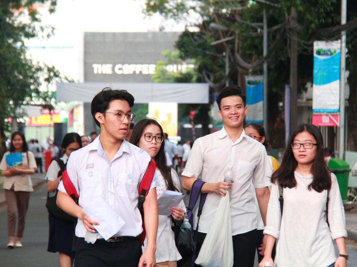 Thí sinh dự thi đánh giá năng lực năm 2022. Ảnh: TL.
