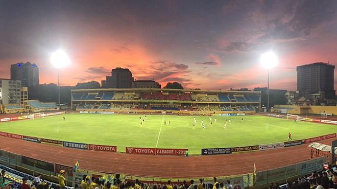  Sân vận động Hàng Đẫy. Ảnh: VPF.