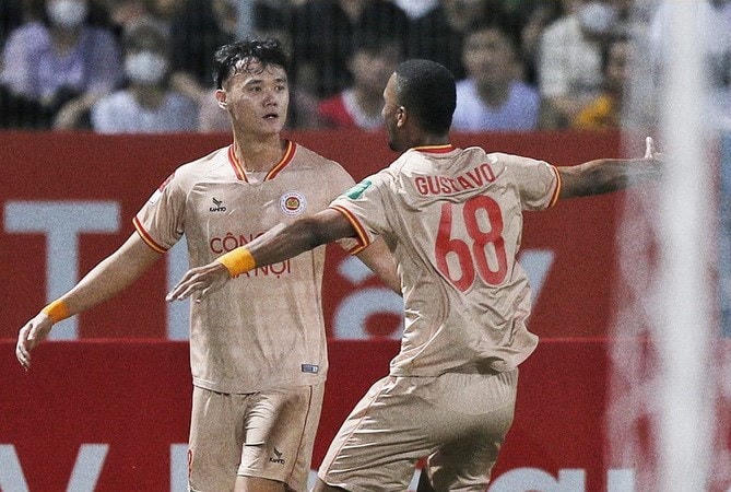 Công An Hà Nội thắng đậm Nam Định. (Nguồn: Công An Hà Nội FC).
