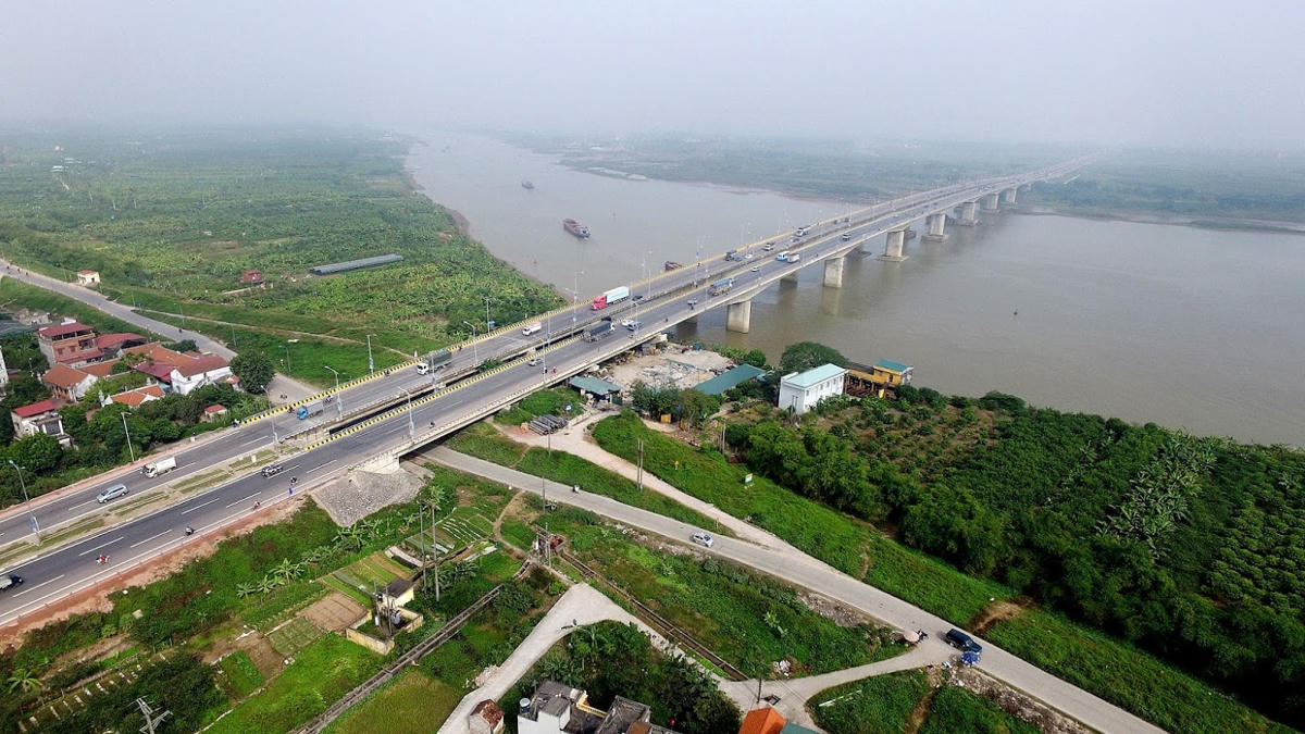Cao tốc Hà Nội - Bắc Giang. Ảnh: Quang Vinh.