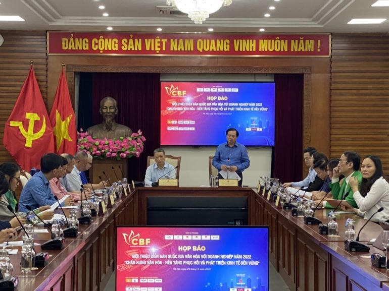 Toàn cảnh Họp báo.