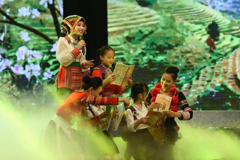Một tiết mục biểu diễn tại chương trình.