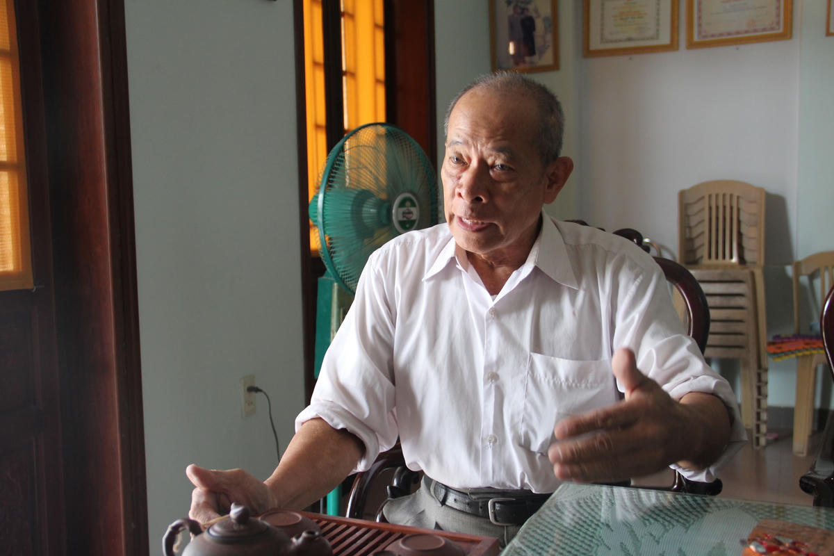 Nghệ nhân Nguyễn Văn Sính.