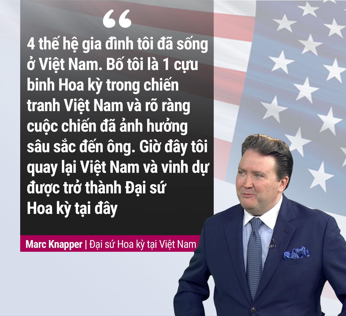Đại sứ Hoa kỳ Marc Knapper.