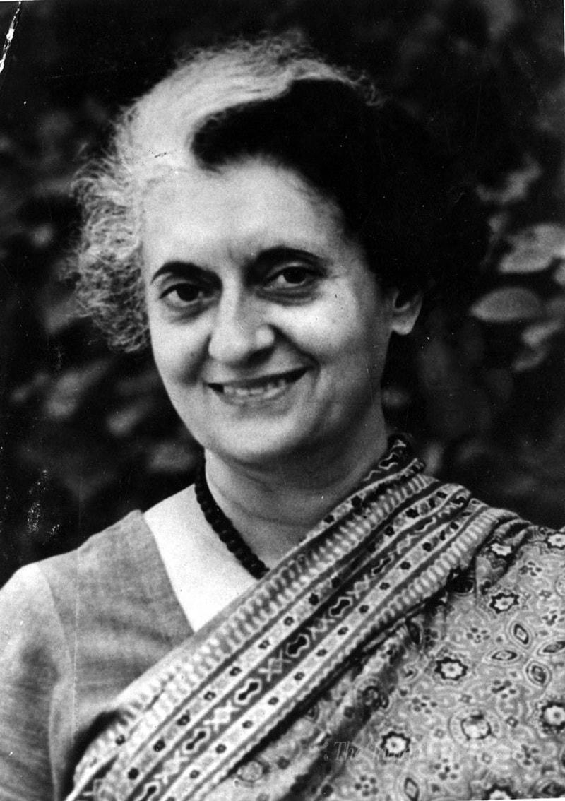 Thủ tướng Ấn Độ Indira Ganhdi, bị ám sát ngày 31/10/1984.  