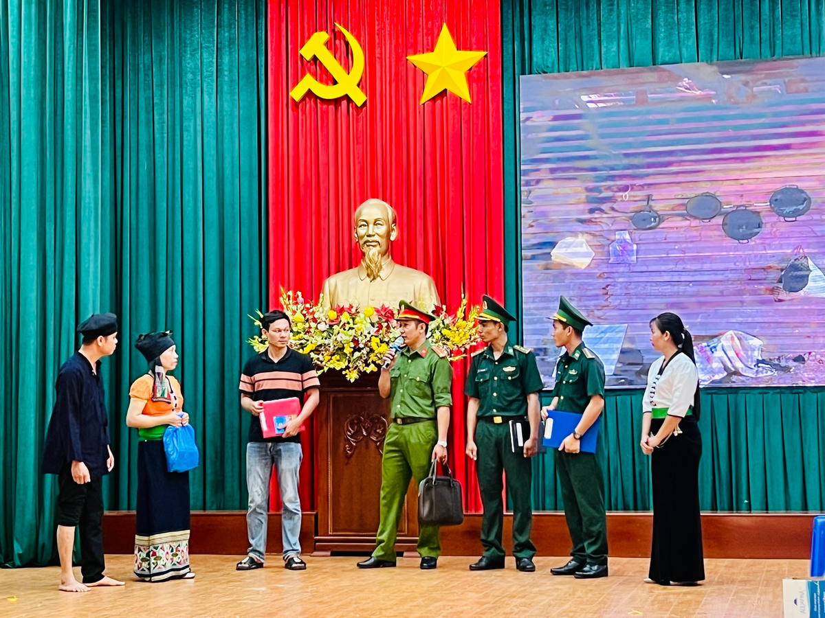 Tiểu phẩm "Thức tỉnh" của Đồn Biên phòng IA RVÊ.