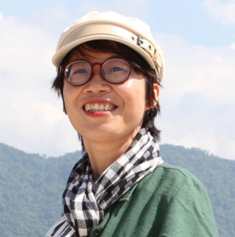 Nhà văn Nguyễn Thị Kim Hòa.  