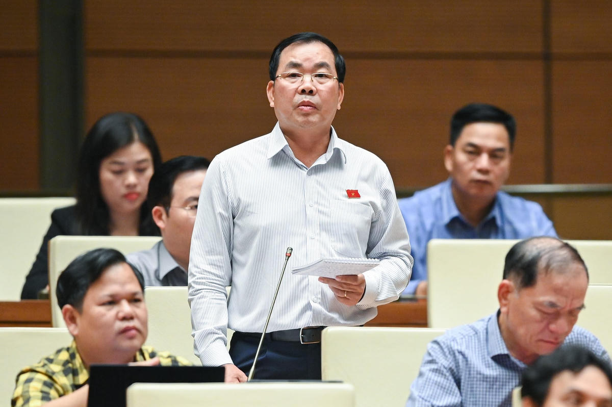 Ông Nguyễn Quang Huân.Ảnh:Quang Vinh.