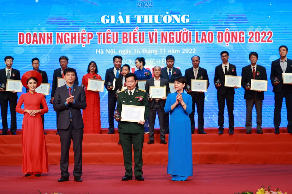 Các doanh nghiệp được tôn vinh vì người lao động.