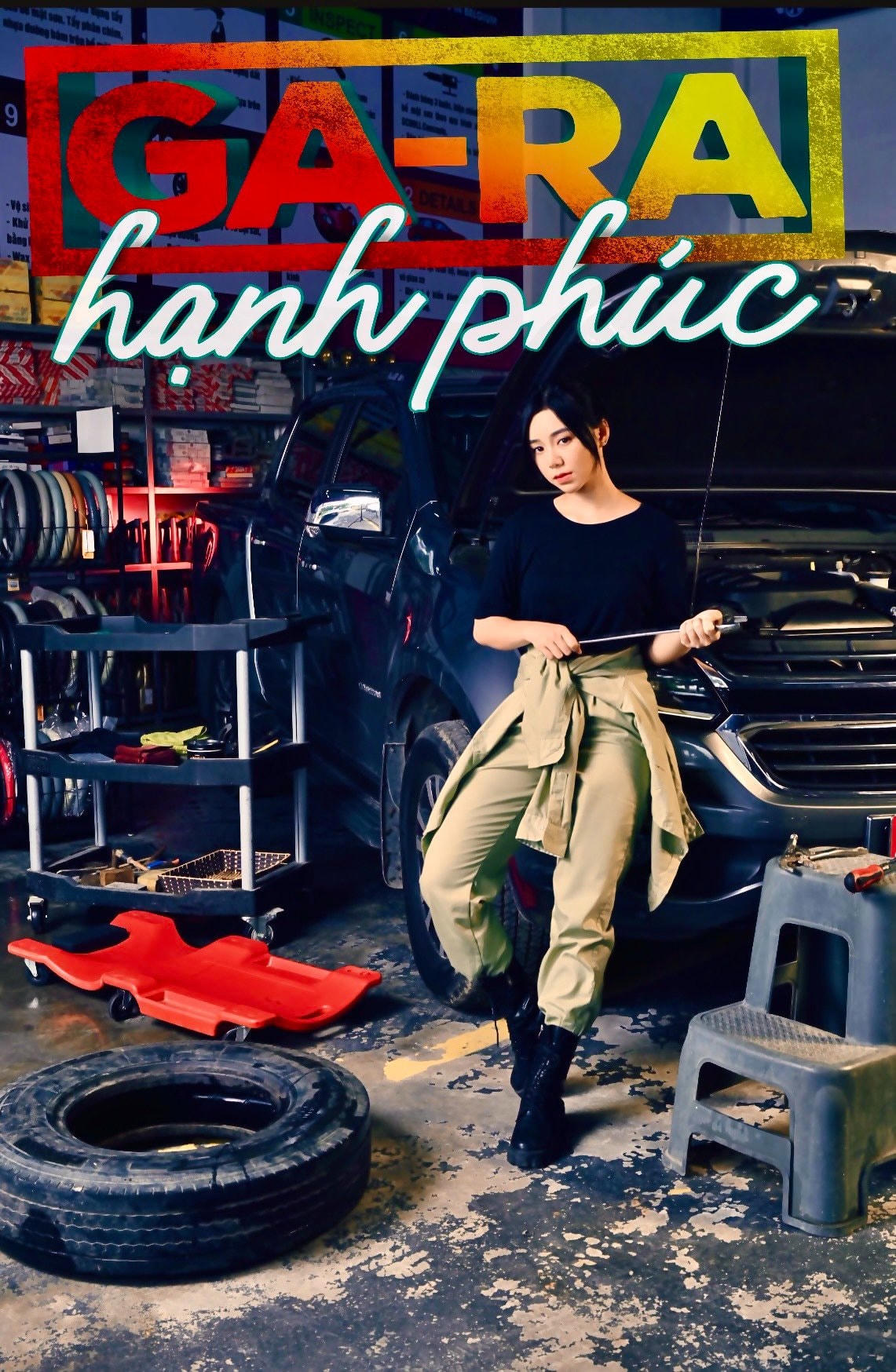 Thoát ra khỏi "vùng an toàn" với những vai tiểu thư sang chảnh, Quỳnh Kool đã thật sự tạo được ấn tượng với Sơn Ca trong "Gara hạnh phúc".