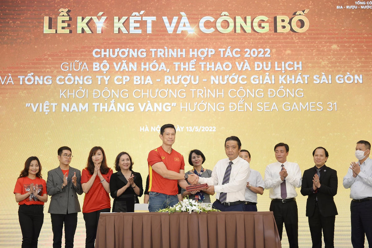 Lễ kỹ kết giữa Bộ VHTTDL và SABECO