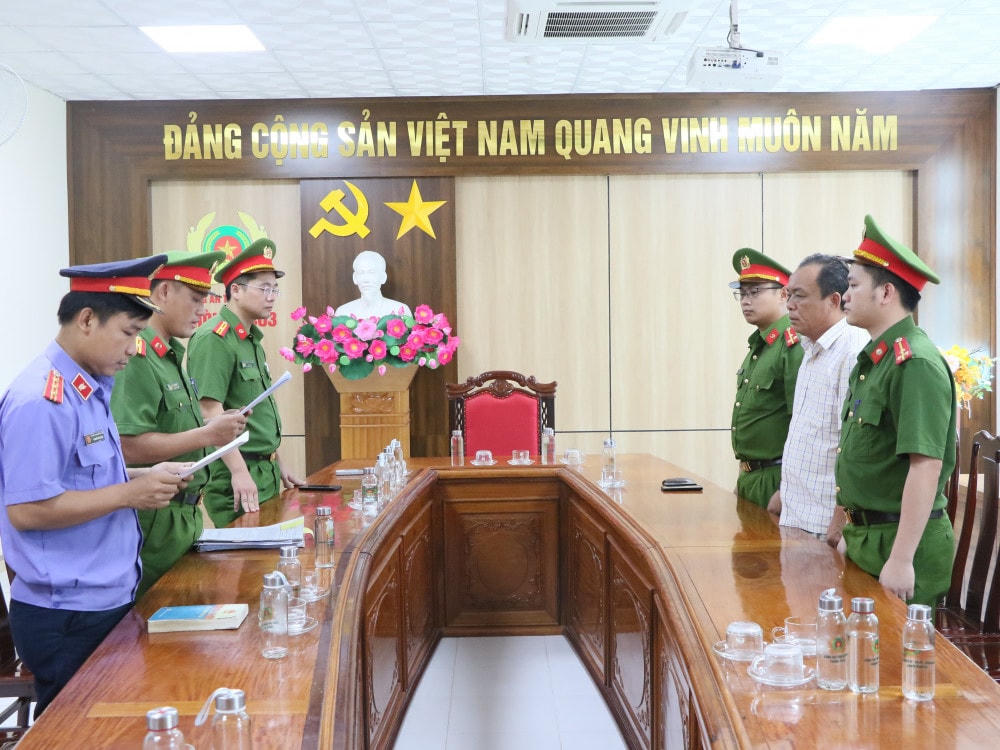Cơ quan công an khởi tố đối tượng Hà Văn Quyền.