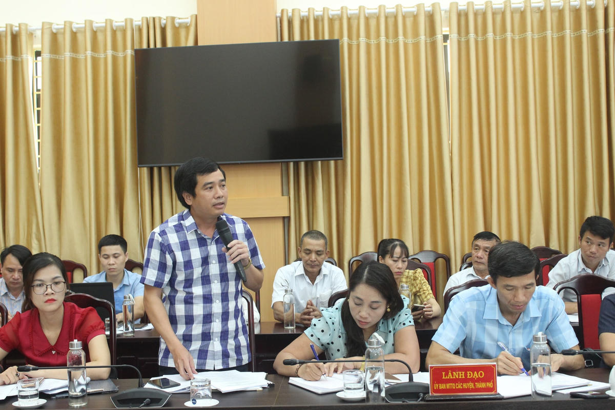 Đại biểu thảo luận tại Hội nghị.