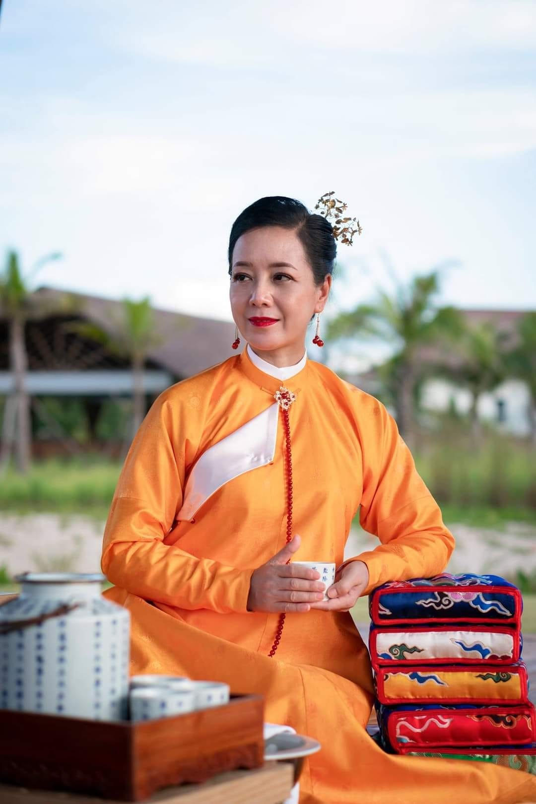 Các thiết kế trang phục cổ do Đức Lộc phục dựng được nhiều người tin dùng. Ảnh: NVCC. 
