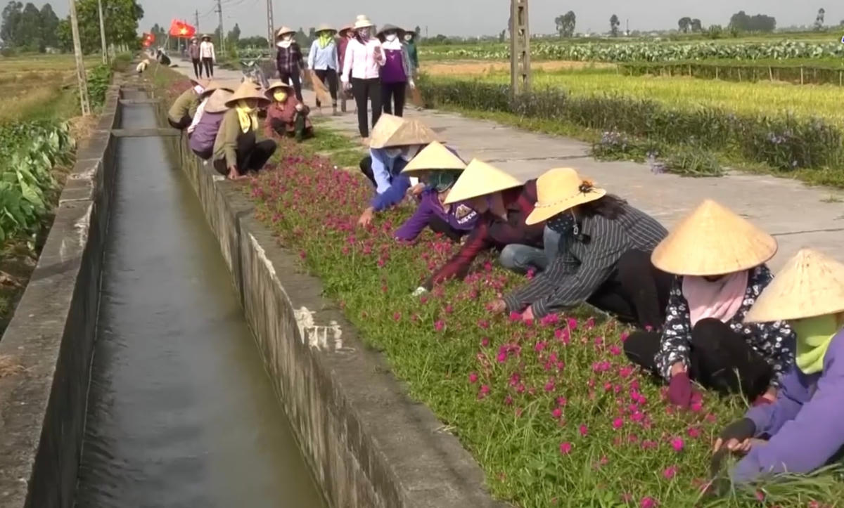 Cuộc vận động “Toàn dân đoàn kết xây dựng nông thôn mới, đô thị văn minh” đã thu hút sự tham gia đông đảo các tầng lớp nhân dân.