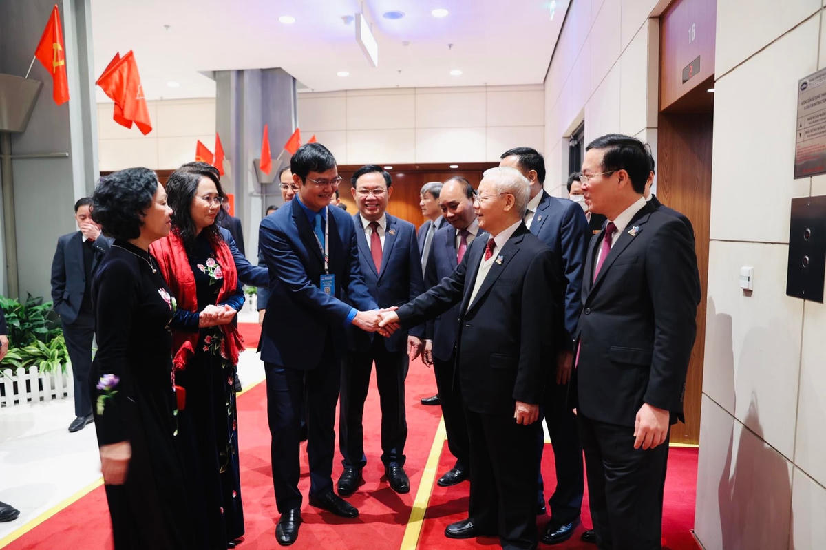 Một số hình ảnh của Lễ khai mạc Đại hội Đoàn toàn quốc lần thứ XII