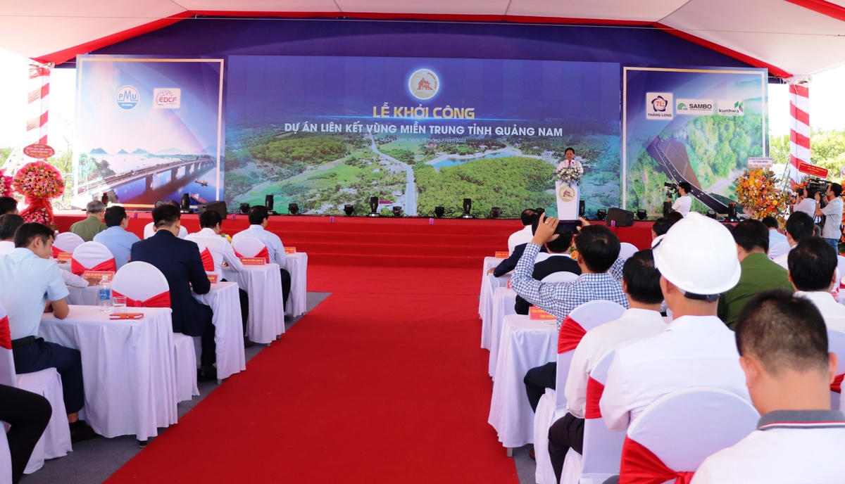 Quang cảnh Lễ khởi công dự án.