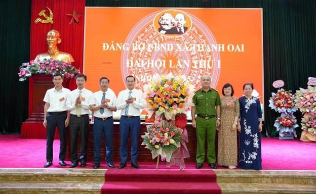Đại hội Đảng bộ Ủy ban nhân dân xã Thanh Oai lần thứ nhất, nhiệm kỳ 2025–2030 đã tạo tiền đề vững chắc để Đảng bộ tiếp tục khẳng định vai trò hạt nhân chính trị, tiên phong và dẫn dắt thực hiện thắng lợi các nhiệm vụ chính trị của xã. Ảnh: T.B.