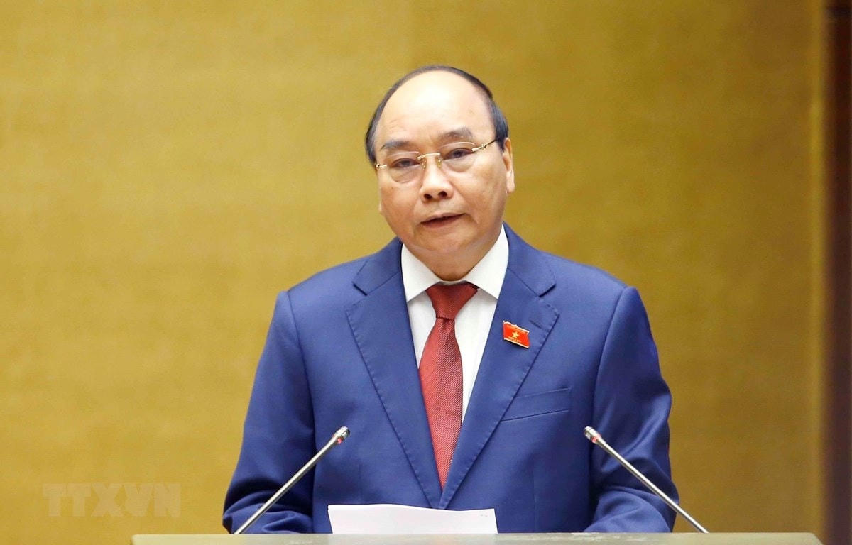 Chủ tịch nước Nguyễn Xuân Phúc.