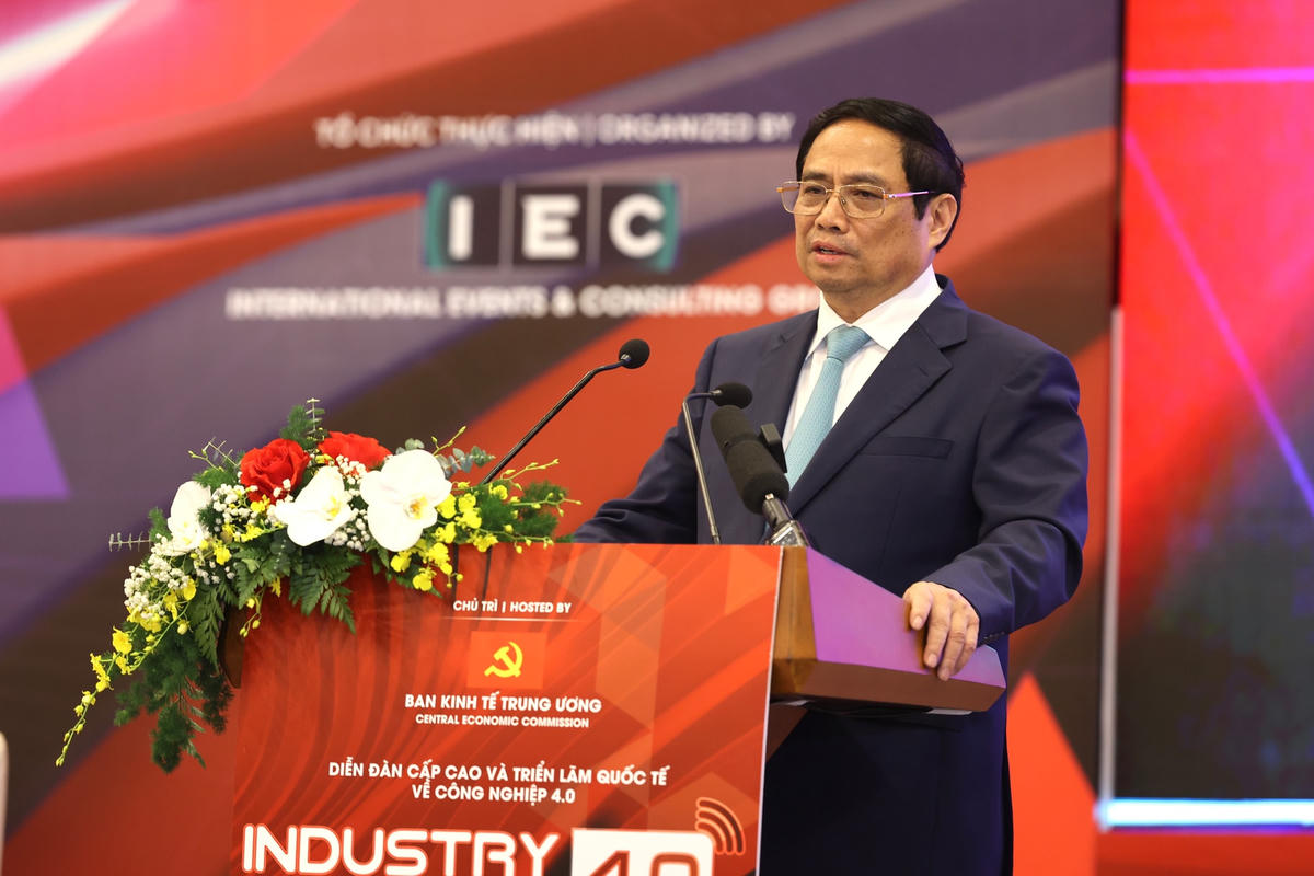 Thủ tướng Chính phủ Phạm Minh Chính phát biểu tại Diễn đàn.