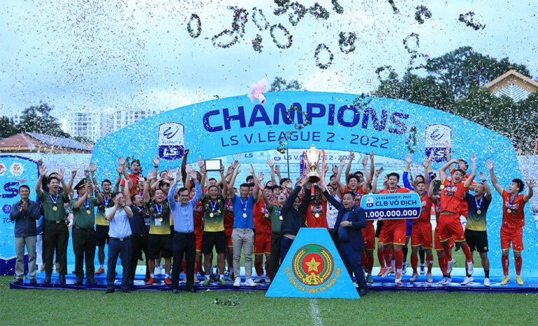 Đội bóng CAND đoạt tấm vé tham dự V.League.