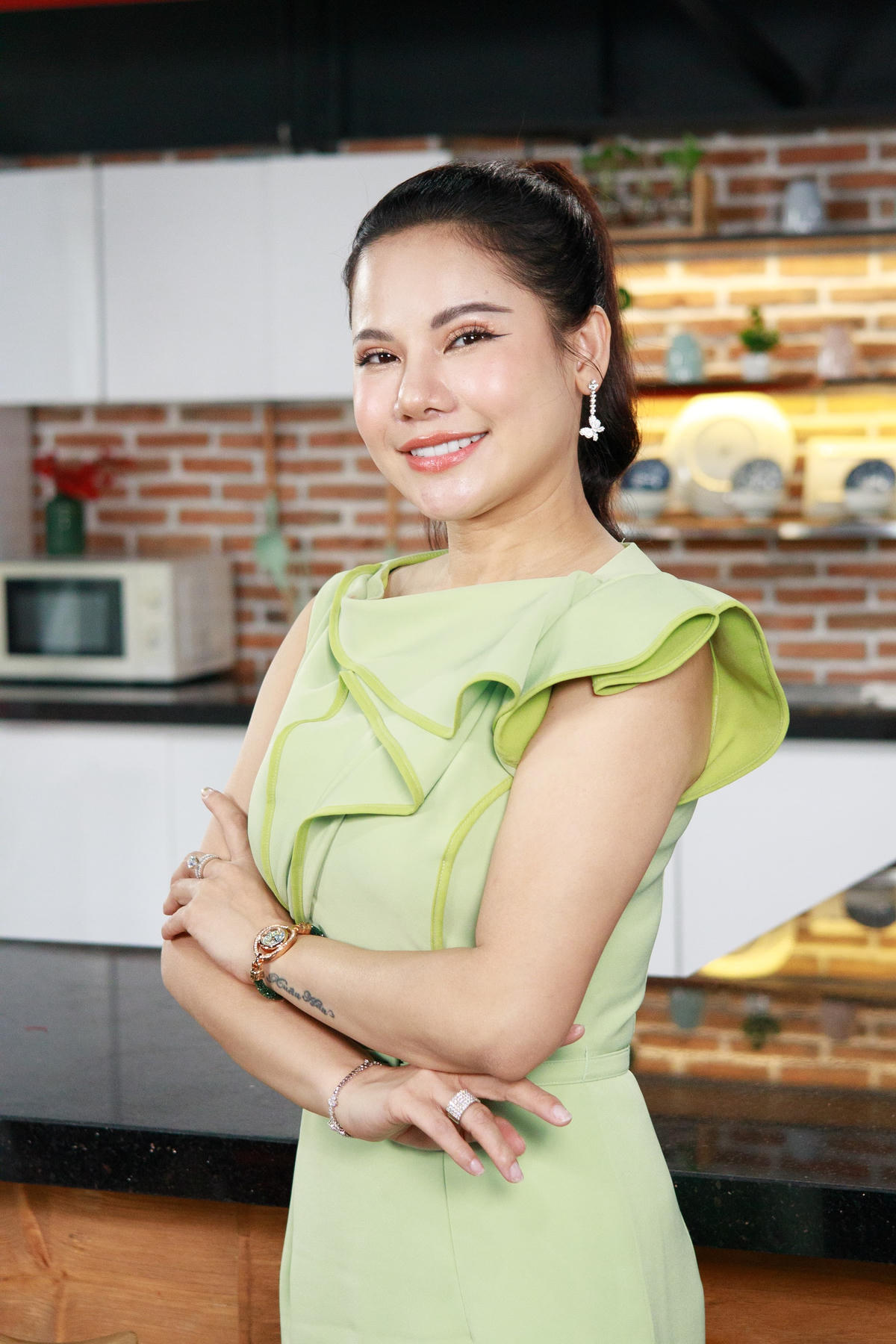 Cô cho biết, để gìn giữ hôn nhân với chồng, cô và ông xã đã nỗ lực rất nhiều. 