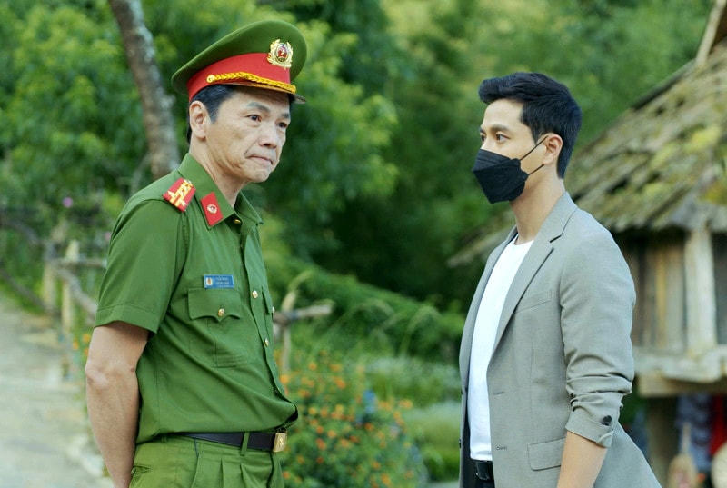 Anh tiết lộ vai diễn đại tá công an là một vai khó.