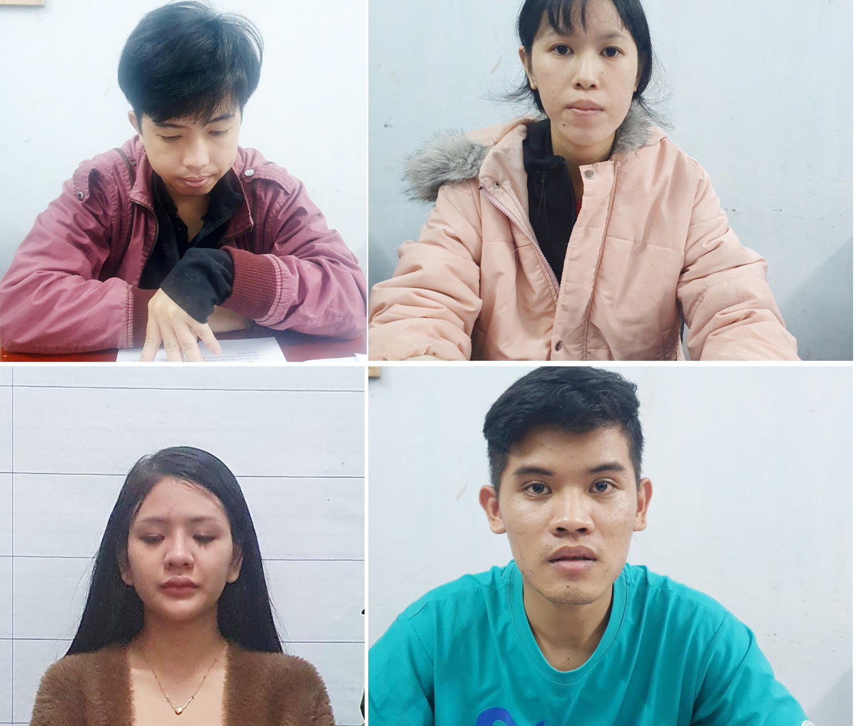 Các đối tượng liên quan vụ án.