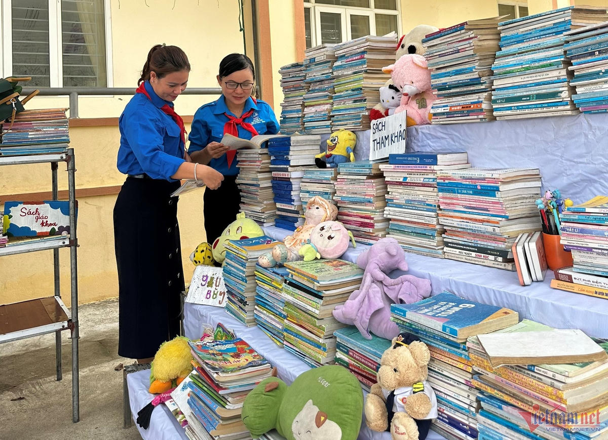 Mới thành lập nhưng nhóm của Tâm đã có hơn 2.000 đầu sách.