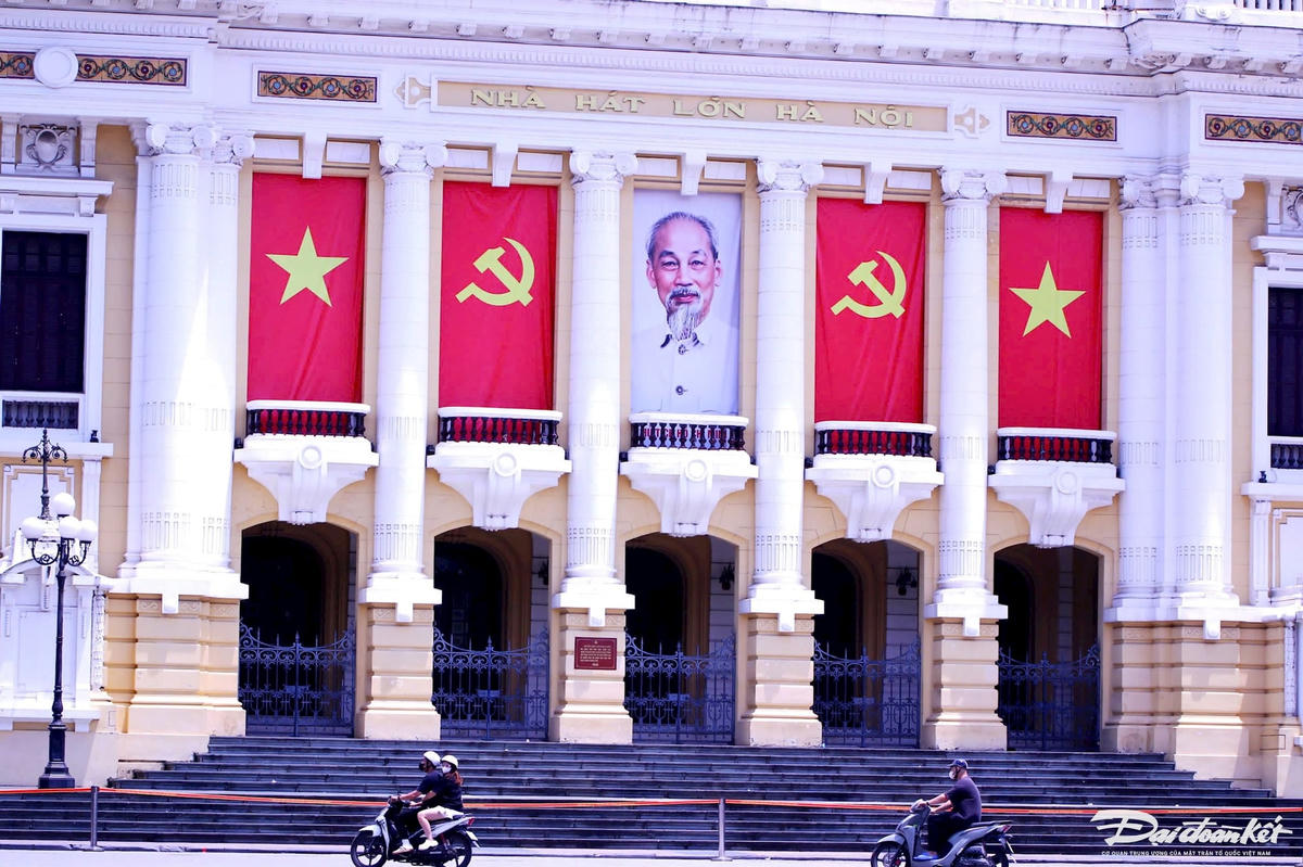 Quốc khánh 2/9 không chỉ là ngày lễ trọng đại của đất nước mà còn là mốc son chói lọi trong lịch sử dân tộc Việt Nam, ghi dấu thời khắc khai sinh nền độc lập, mở ra kỷ nguyên mới cho Tổ quốc. Ảnh: Phạm Sỹ.