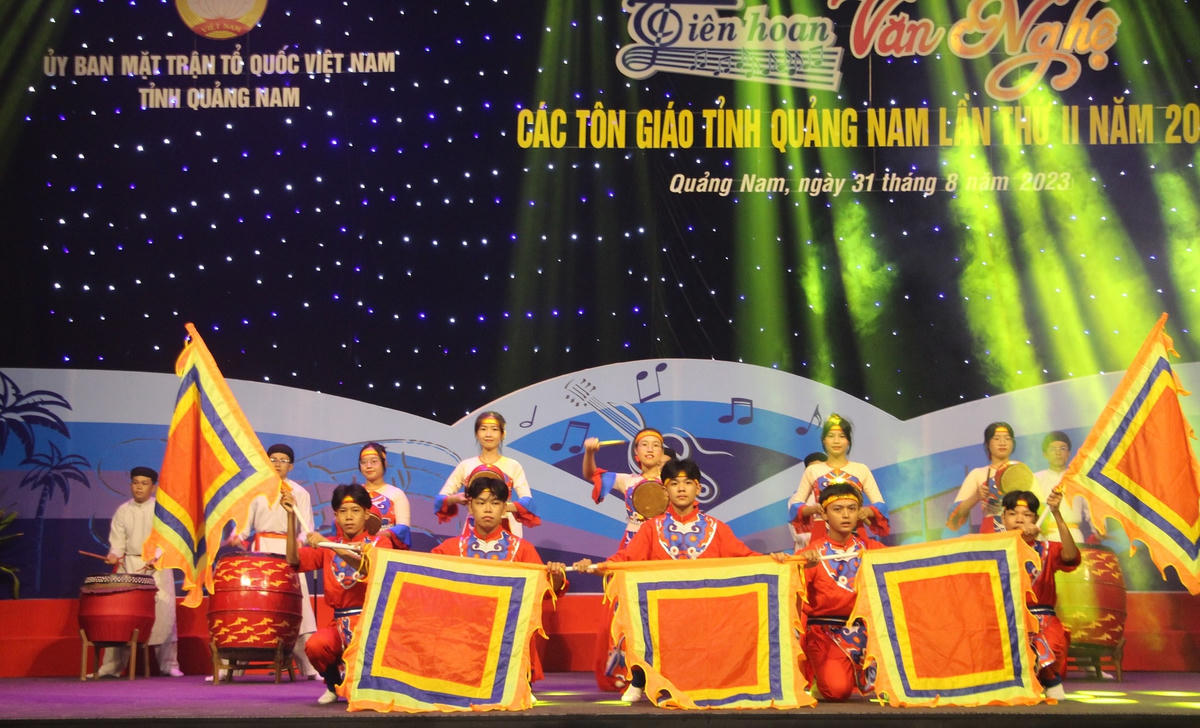 Một tiết mục văn nghệ.